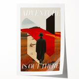 Vintage Travel Poster - Adventure Journey Wall Art