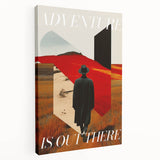 Vintage Travel Poster - Adventure Journey Wall Art