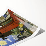 Vintage Travel Poster - TWA Paris Aviation Wall Art