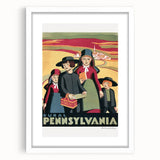 Vintage Travel Poster - Rural Pennsylvania Wall Art