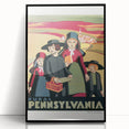Vintage Travel Poster - Rural Pennsylvania Wall Art