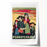Vintage Travel Poster - Rural Pennsylvania Wall Art