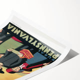 Vintage Travel Poster - Rural Pennsylvania Wall Art