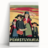 Vintage Travel Poster - Rural Pennsylvania Wall Art