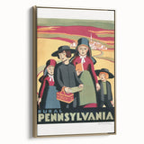 Vintage Travel Poster - Rural Pennsylvania Wall Art