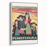 Vintage Travel Poster - Rural Pennsylvania Wall Art