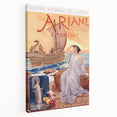 Vintage Travel Poster - Ariane Opera Paris Wall Art