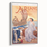 Vintage Travel Poster - Ariane Opera Paris Wall Art