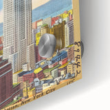 Vintage Travel Poster - Empire State Building, NYC