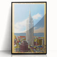 Vintage Travel Poster - Empire State Building, NYC