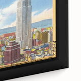 Vintage Travel Poster - Empire State Building, NYC