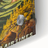 Vintage Travel Poster - Yosemite National Park Wall Art