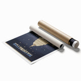 Vintage Travel Poster - Washington American Airlines Wall Art