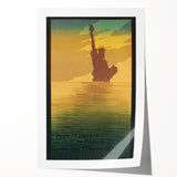 Vintage Travel Poster - Statue of Liberty Wall Art