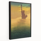 Vintage Travel Poster - Statue of Liberty Wall Art