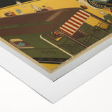 Vintage Travel Poster - The Boat Train Adventure Wall Art