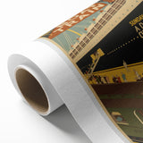 Vintage Travel Poster - The Boat Train Adventure Wall Art