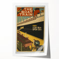 Vintage Travel Poster - The Boat Train Adventure Wall Art