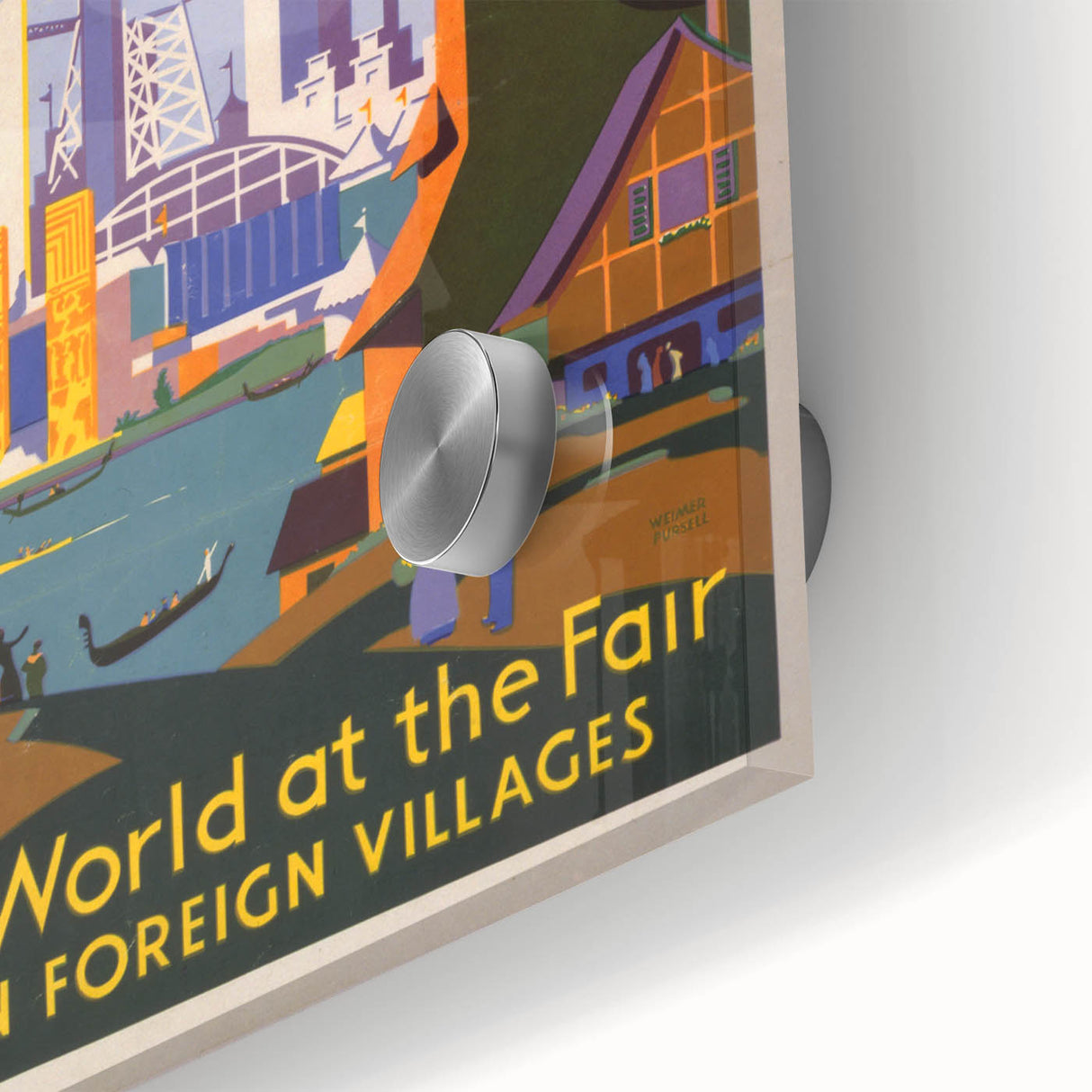 Vintage Travel Poster - 1934 Chicago World’s Fair Wall Art