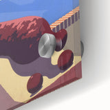 Vintage Travel Poster - Puerto Rico Coastal Art