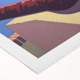 Vintage Travel Poster - Puerto Rico Coastal Art