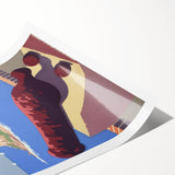 Vintage Travel Poster - Puerto Rico Coastal Art