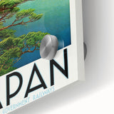 Vintage Travel Poster - Peerless Mt. Fuji, Japan - Retro Travel Art