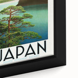 Vintage Travel Poster - Peerless Mt. Fuji, Japan - Retro Travel Art