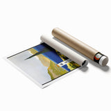 Vintage Travel Poster - Italian Lakes - Retro Travel Art Print