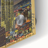 Vintage Travel Poster - Empire State Building at Night, NYC