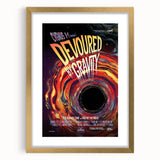 Vintage Space Poster - Devoured by Gravity - NASA Poster Art