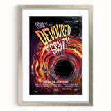 Vintage Space Poster - Devoured by Gravity - NASA Poster Art