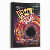 Vintage Space Poster - Devoured by Gravity - NASA Poster Art