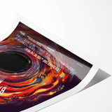 Vintage Space Poster - Devoured by Gravity - NASA Poster Art