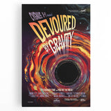 Vintage Space Poster - Devoured by Gravity - NASA Poster Art