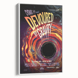 Vintage Space Poster - Devoured by Gravity - NASA Poster Art