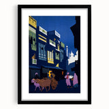 Vintage Travel Poster - Taj Mahal India - Retro Travel Art