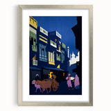 Vintage Travel Poster - Taj Mahal India - Retro Travel Art