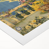 Vintage Travel Poster - Sanremo Italy - Coastal View Art