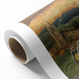 Vintage Travel Poster - Abruzzo Italy | Retro Tourism Wall Art