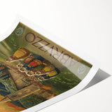 Vintage Travel Poster - Abruzzo Italy | Retro Tourism Wall Art