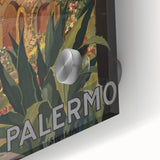 Vintage Travel Poster - Palermo Sicily | Classic Italian Art