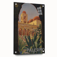 Vintage Travel Poster - Palermo Sicily | Classic Italian Art