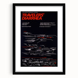 Vintage Travel Poster - Modernist Design | Retro Graphic Art