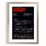 Vintage Travel Poster - Modernist Design | Retro Graphic Art