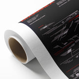 Vintage Travel Poster - Modernist Design | Retro Graphic Art