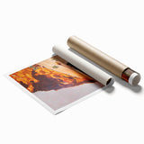 Vintage Travel Poster - Central Australia | Retro Train Art