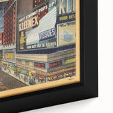 Times Square Nightlife Poster – Vintage New York City Art