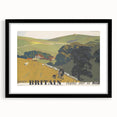Vintage "Your Britain" Poster - Retro South Downs Landscape Art
