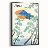 Vintage Travel Poster - Japan Landscape | Classic Japanese Art